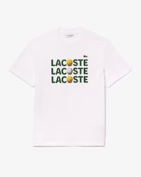 Men's Heavy Cotton Ball Print T-Shirt