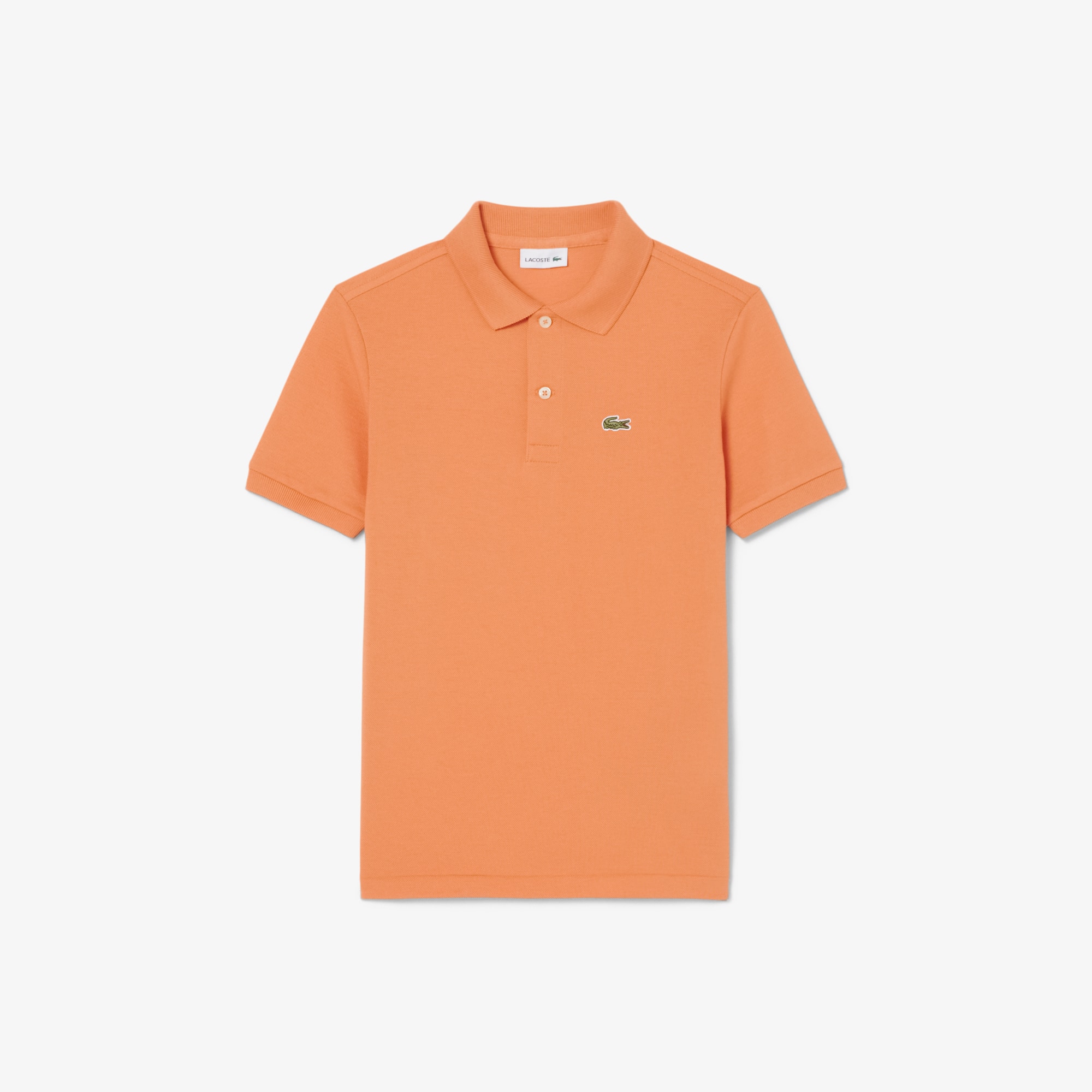 Lacoste Boys' Petit Piqué Polo - 10 Years In Orange