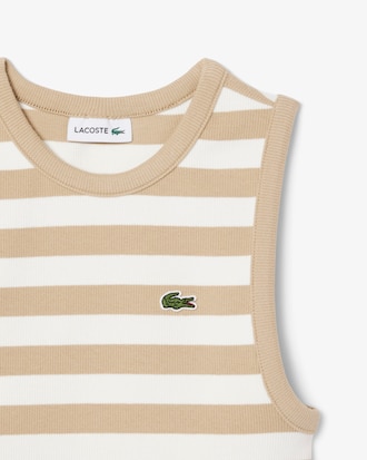 Kids' Striped Rib Tank Top