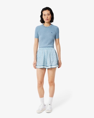 Women's Monogram Print Shorts