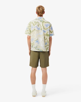 Shorts De Nailon Resistentes Al Viento Y Al Agua.