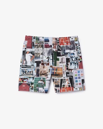 Men's Printed Swim Trunks