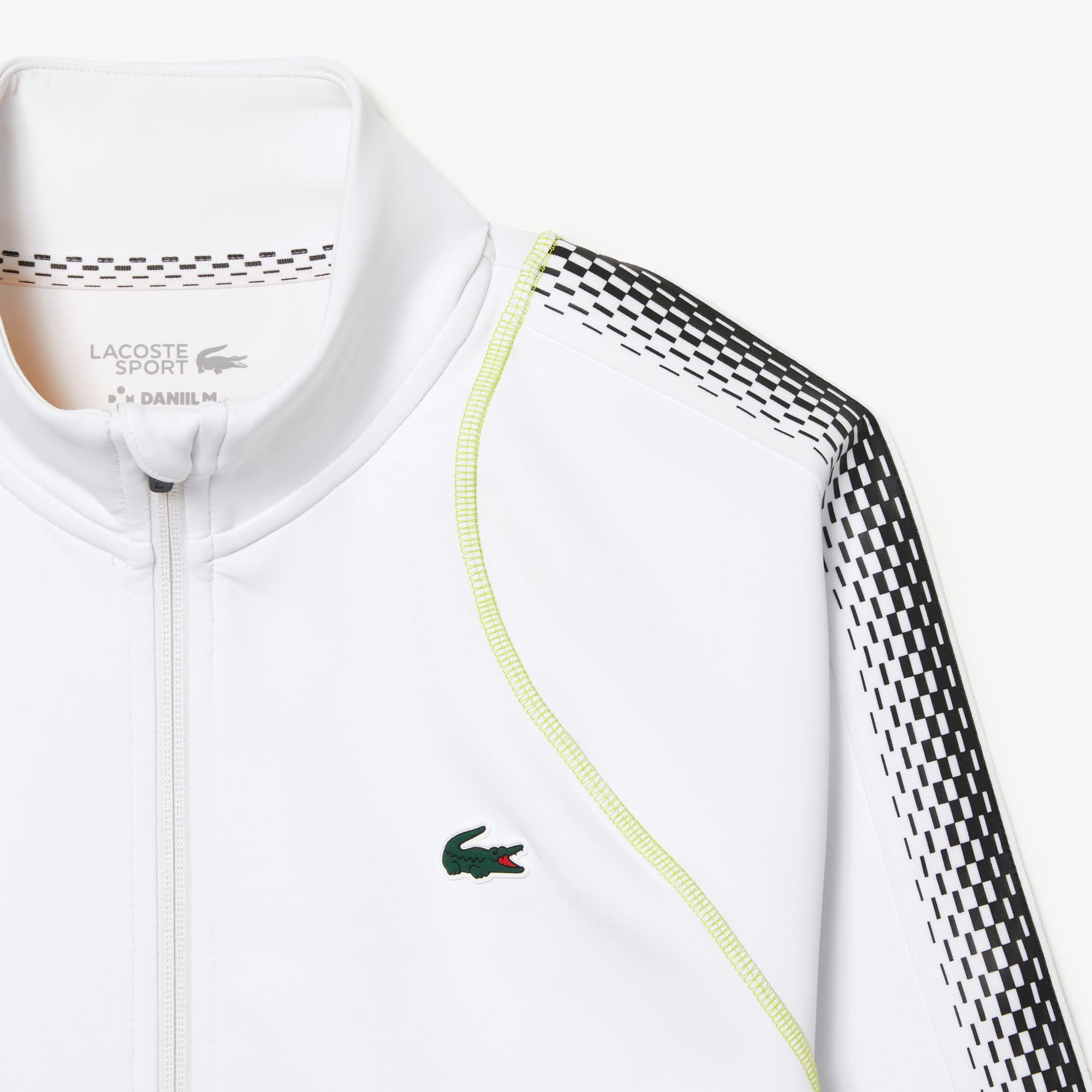 Men's Lacoste Tennis x Daniil Medvedev Zip-Up Sweatshirt
