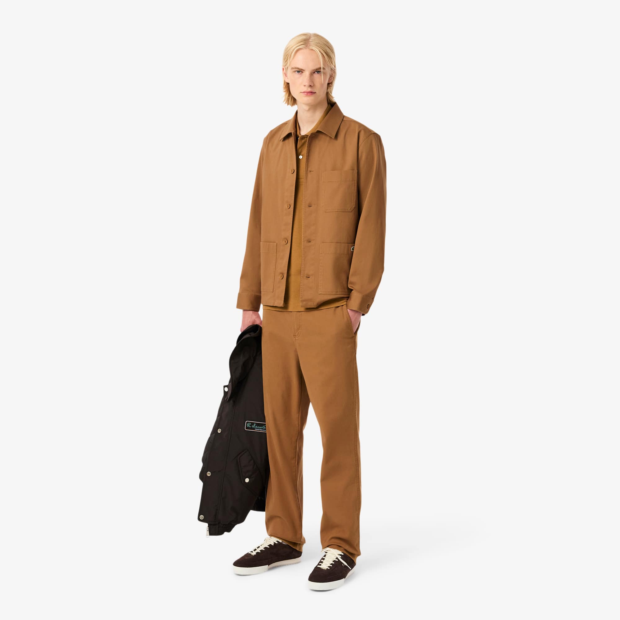Men's Cotton Overshirt Jacket - Button Down Shirts - New In 2026