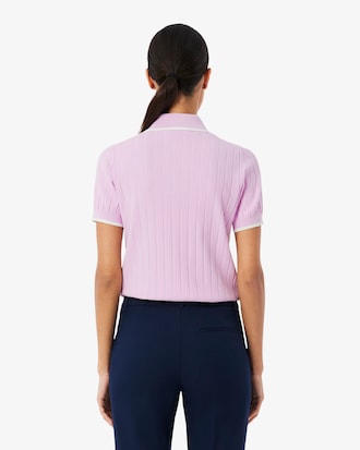 Pull Golf col polo manches courtes