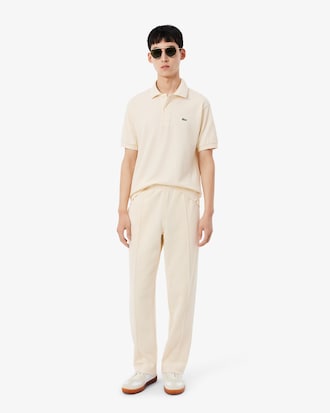 Trim Accent Piqu&eacute; Sweatpants