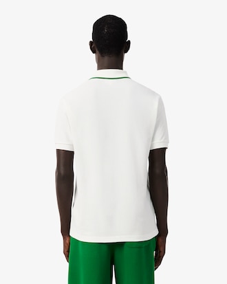 Classic Fit Graphic Petit Piqu&eacute; Polo Shirt