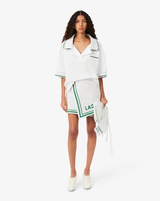 Runway Boucl&eacute; Knit Mini Skirt