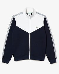 Men&rsquo;s Lacoste Classic Fit Colorblock Zipped Jogger Sweatshirt