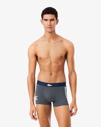 Lot de 3 boxers courts coton stretch