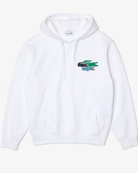 Unisex Loose Fit Hooded Organic Cotton Sweatshirt
