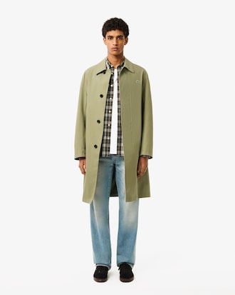 Men's Slim Fit Stretch Plaid Shirt