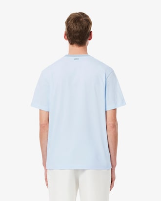 Playera para hombre de punto de algod&oacute;n bordado