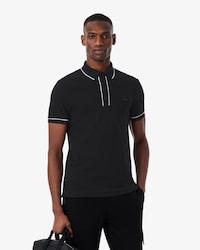 Men's Regular Fit Paris Stretch Piqu&eacute; Polo
