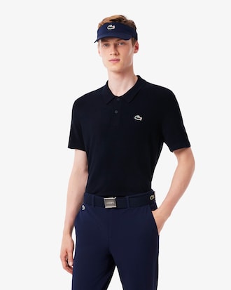 Men's Short Sleeve Polo Collar Golf Sweater