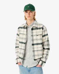 Sobrecamisa De Algod&oacute;n A Cuadros