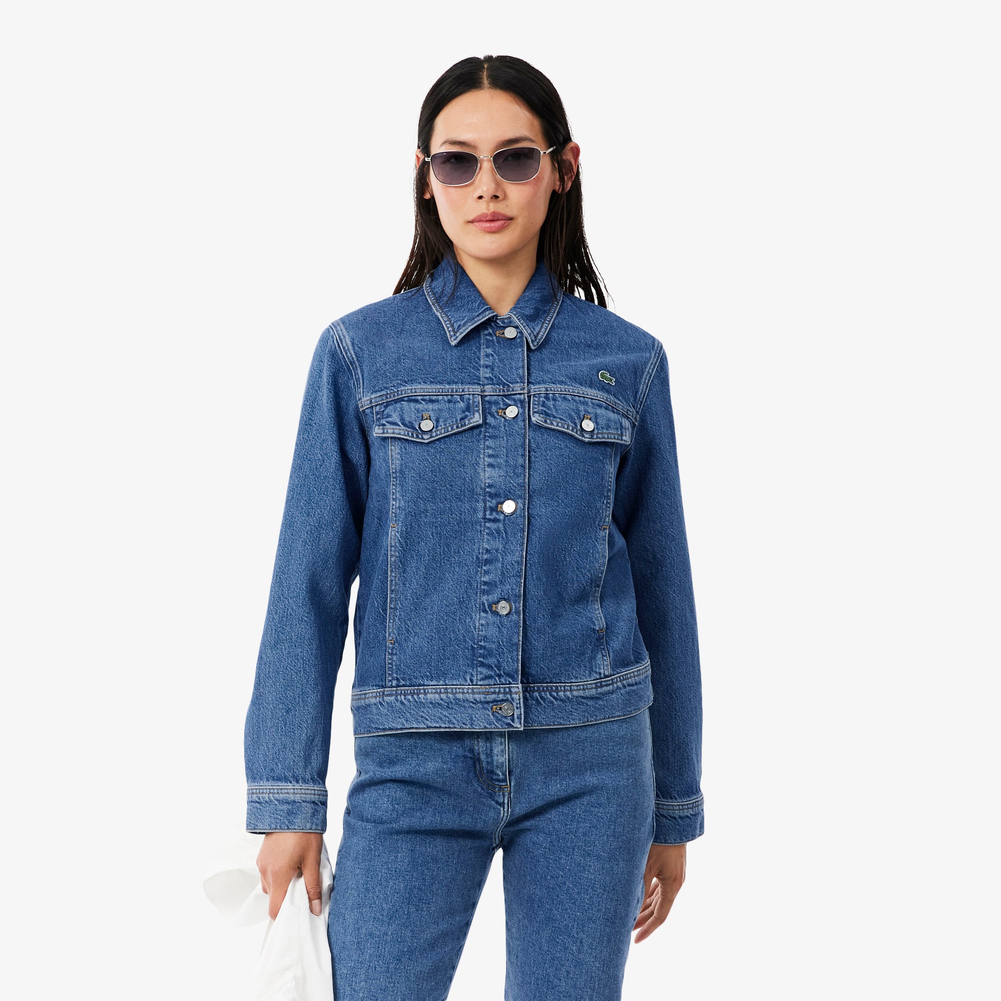 Cotton Denim Jacket - Organic Cotton - New In 2026 | Lacoste