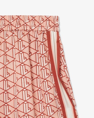 Shorts con estampado de monogramas para mujer