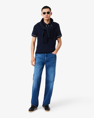 Polo De Piqu&eacute; Stretch Paris Con Corte Regular Para Hombre