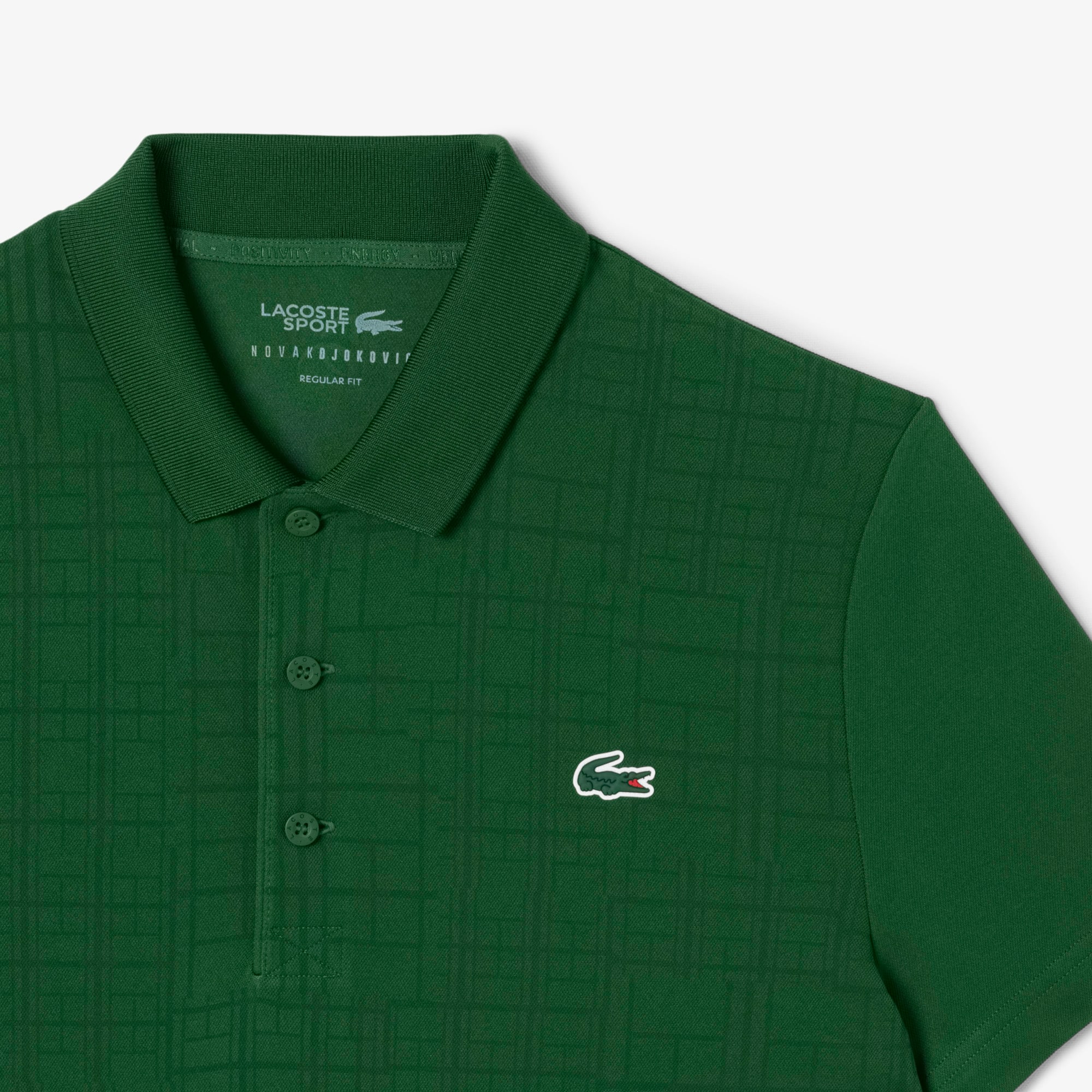 LACOSTE NOVAK DJOKOVIC ポロシャツ Mサイズ Men's Lacoste Tennis x Novak Djokovic On Court Polo - Lacoste x