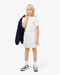 Falda plisada forrada para ni&ntilde;a