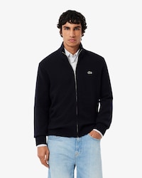 Men's Wool Zip-Up Sweater