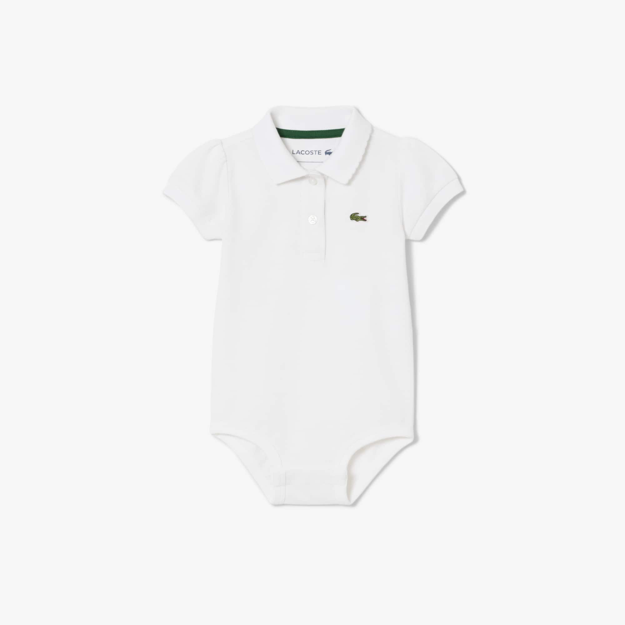 Lacoste Infants' Petit Piqué Onesie - 3m In Multi