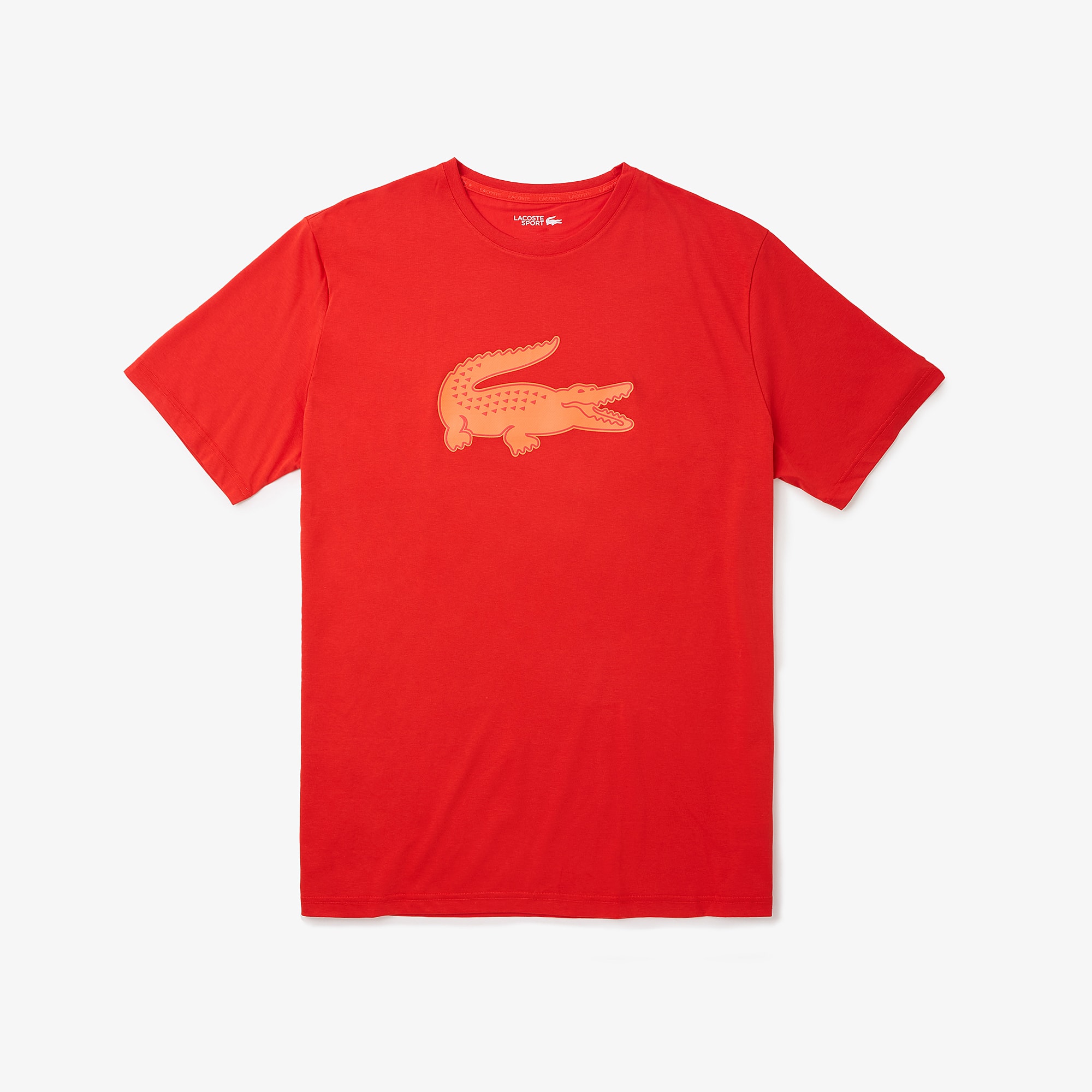 Lacoste Men’s SPORT Tall Fit Print Cotton T-Shirt