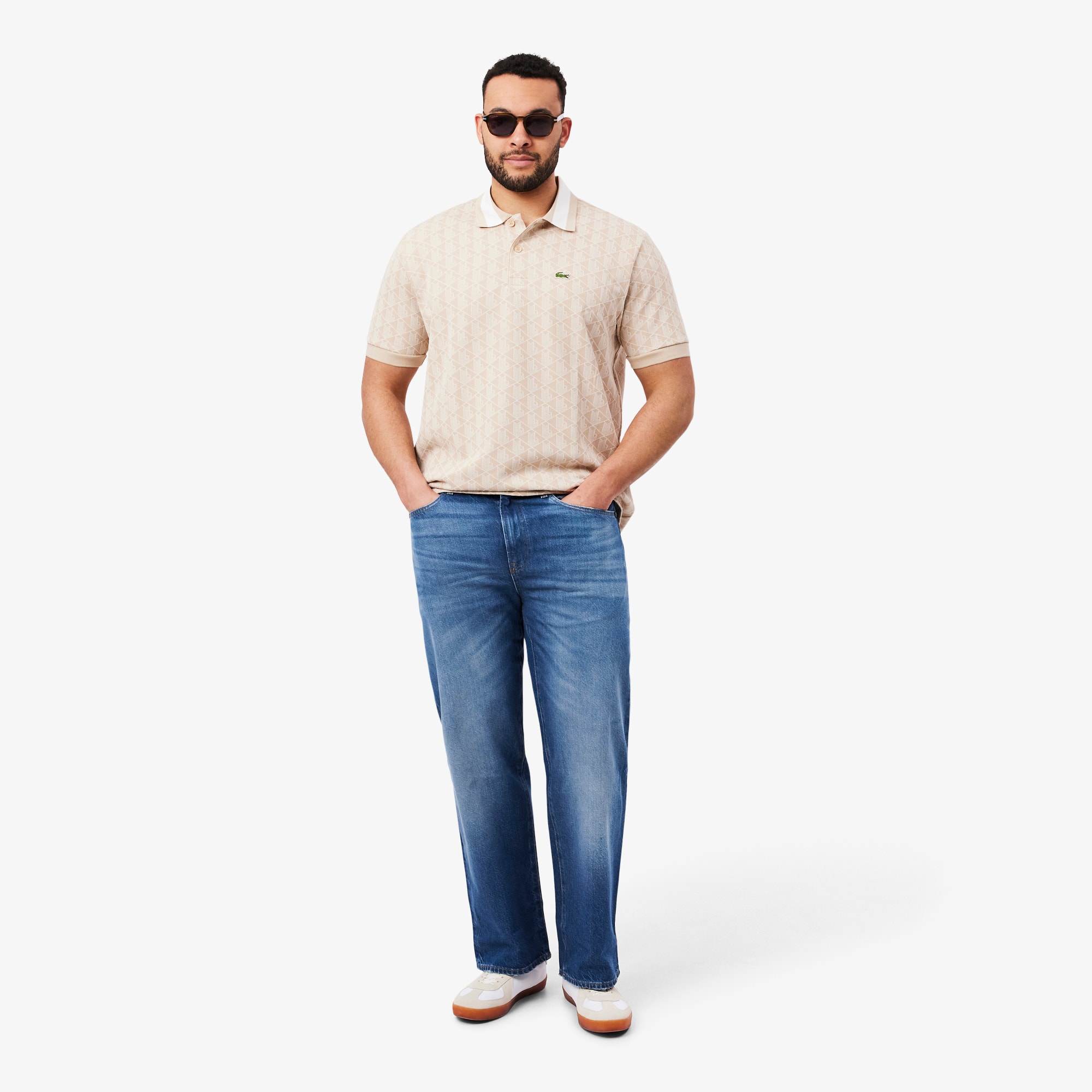 Men's 5-Pocket Straight Cut Indigo Jeans
