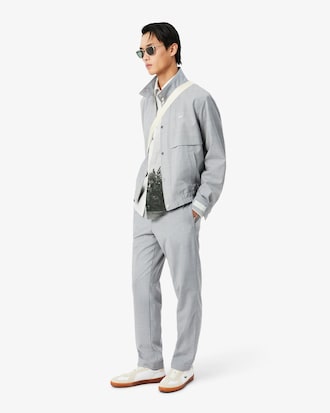 Relaxed Fit Printed Cotton Twill Shirt