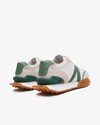 Sneakers de mujer L-Spin Deluxe en piel con tal&oacute;n colorido