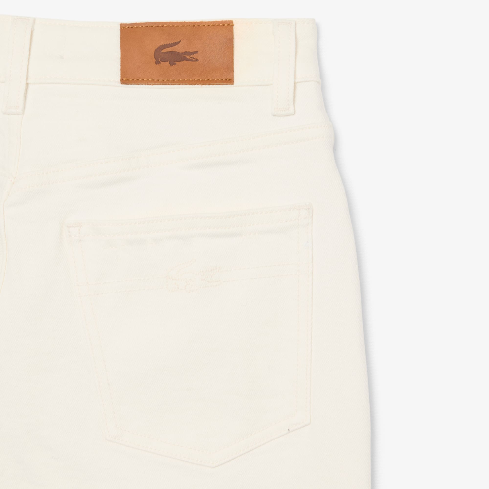 Straight Cut High Waist Denim Jeans