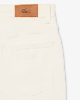 Straight Cut High Waist Denim Jeans