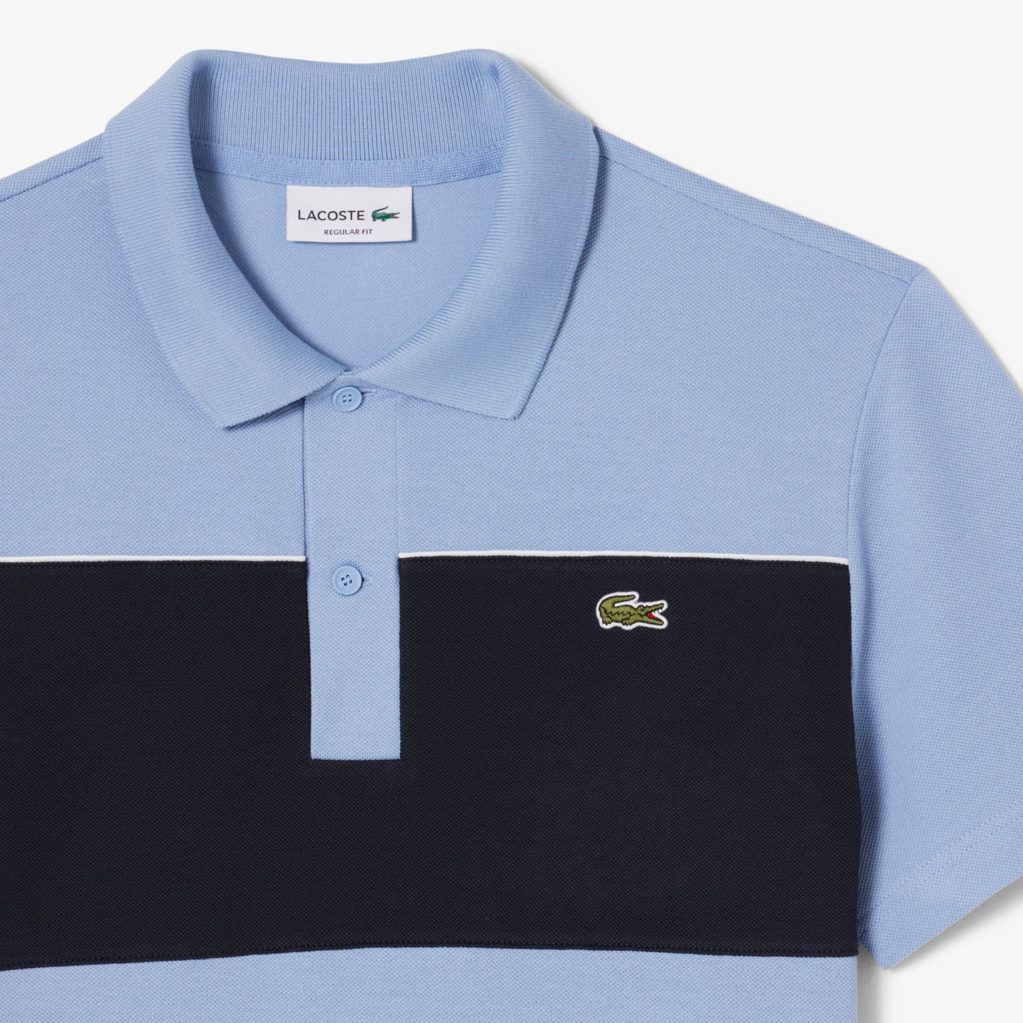 Regular Fit Colorblock Piqué Polo