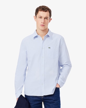 Men's Regular Fit Striped Oxford Shirt