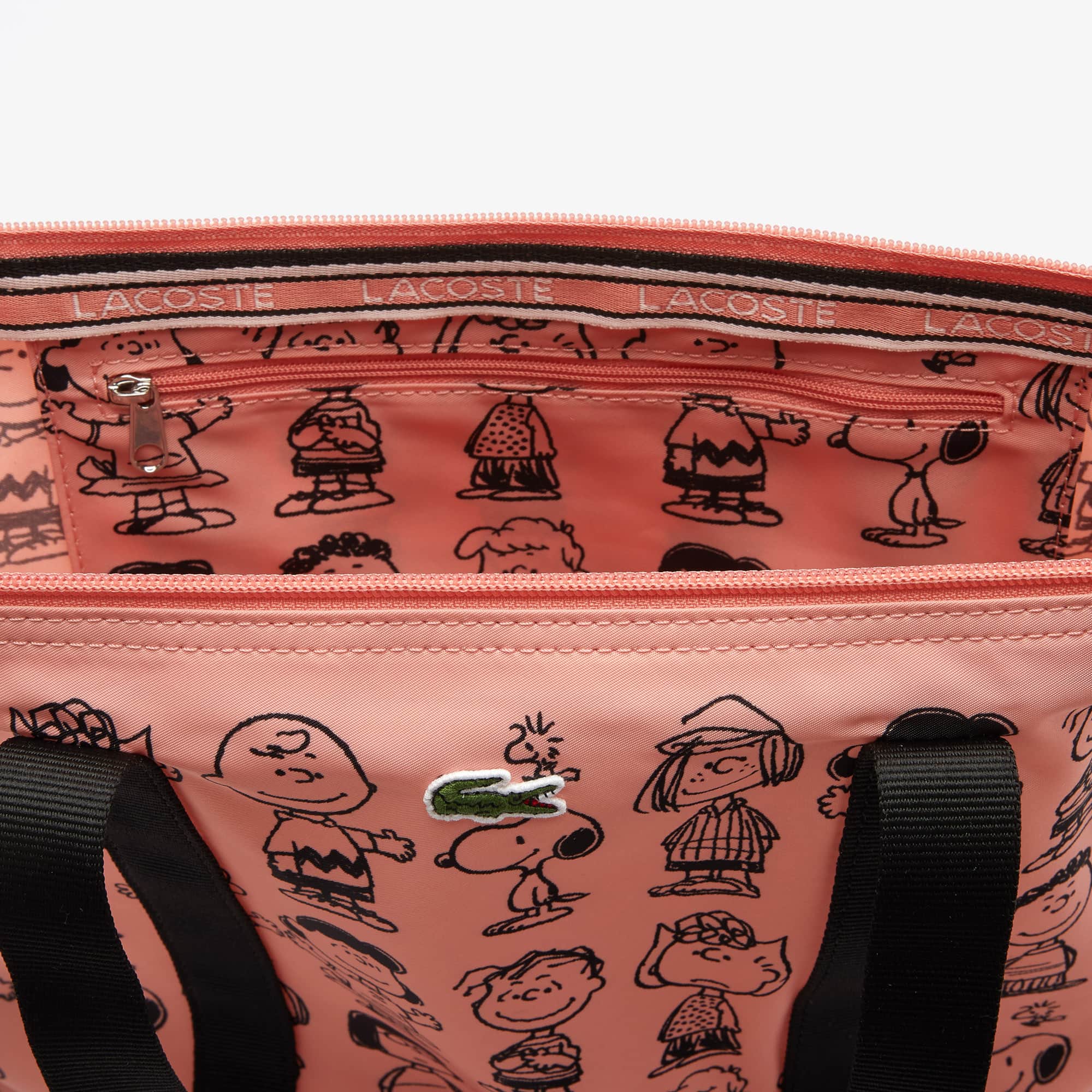 Lacoste x Peanuts Print Canvas Tote - Bags - New In 2026 | Lacoste