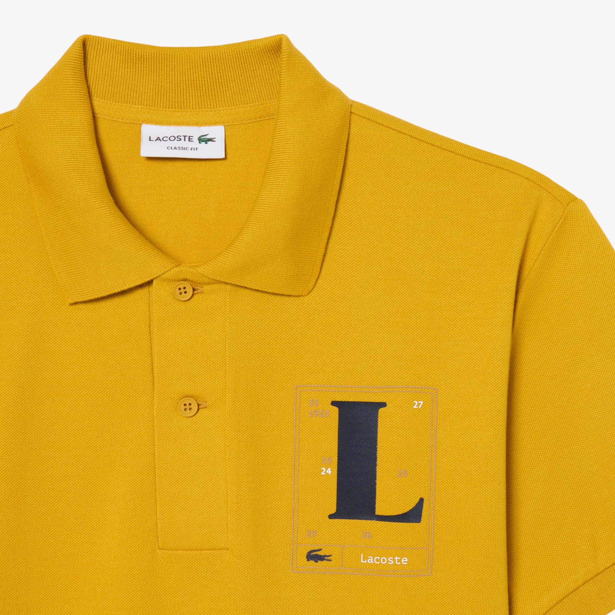 Classic Fit Printed Petit Piqué Polo Shirt