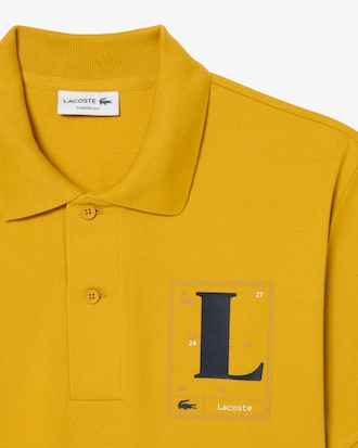 Classic Fit Printed Petit Piqu&eacute; Polo Shirt