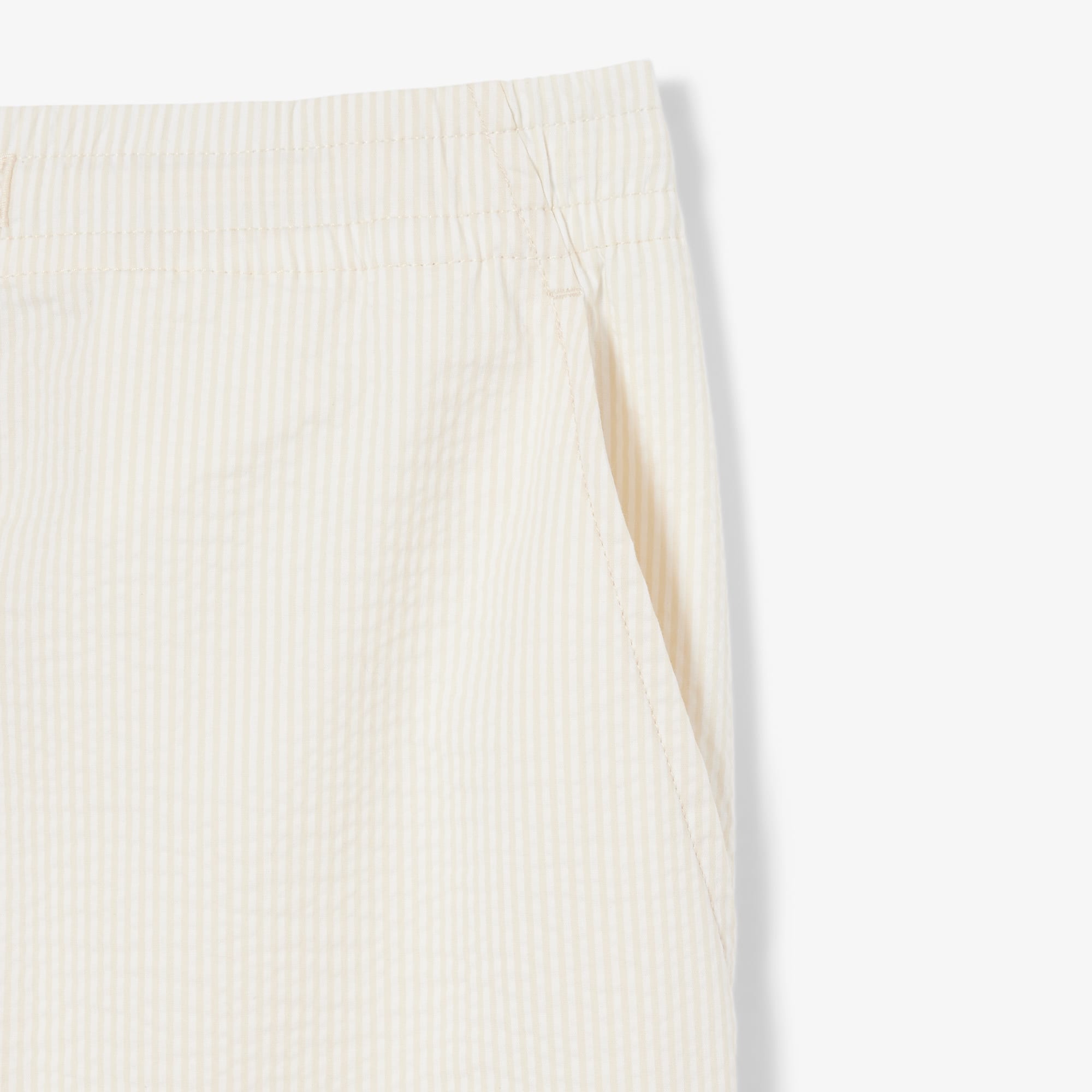 Cotton Seersucker Shorts