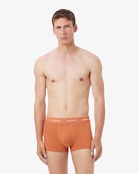 3-Pack Branded Stretch Jersey Trunks