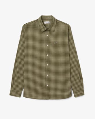 Men's Regular Fit Plaid Flannel Shirt