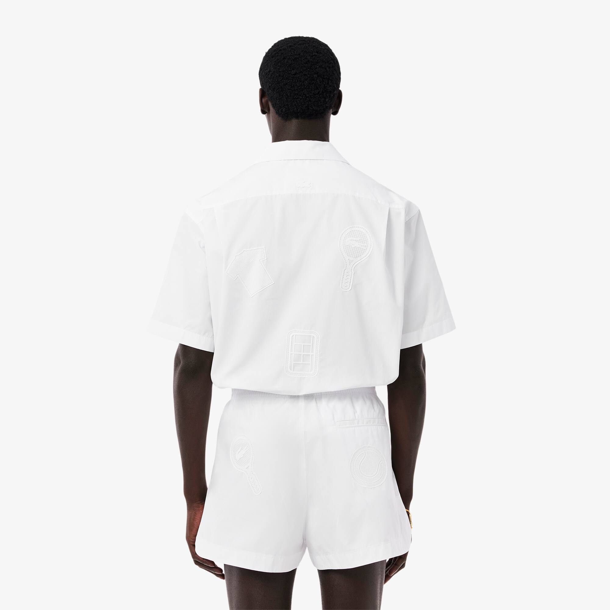 【関税込み】Lacoste ブラウン Runway Badge スウェットシャツ LACOSTE バッジ スウェットシャツ ブラウン - Wrong Weather