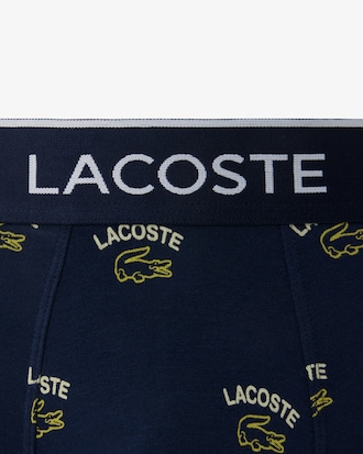 Boxers de algod&oacute;n el&aacute;stico con estampado integral