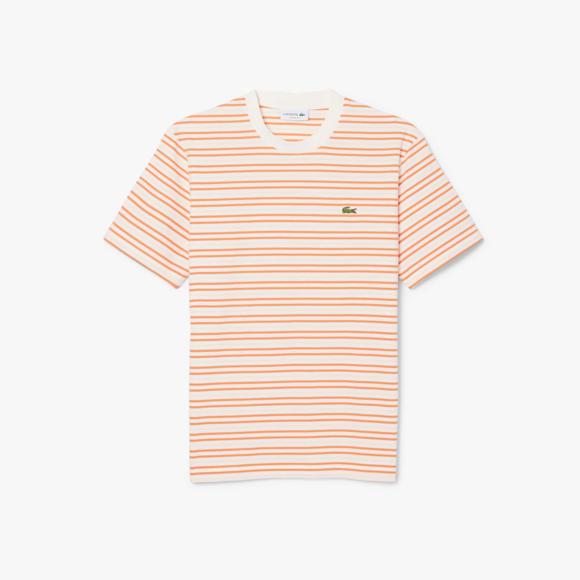 Striped Cotton T-Shirt - T-shirts - New In 2026 | Lacoste