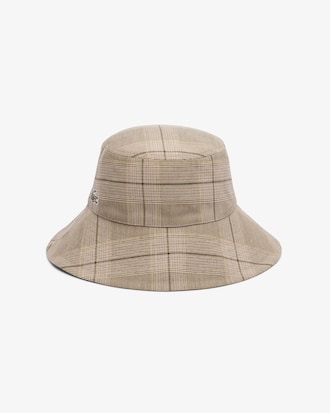 Women's Plaid Cotton Poplin Bucket Hat