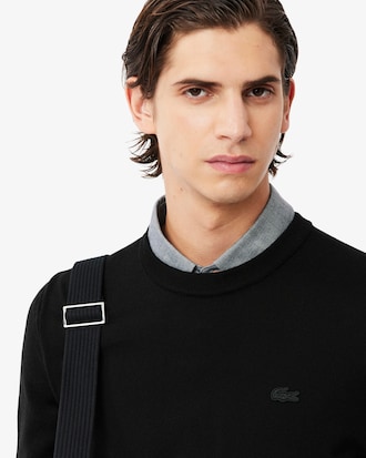 Men's Merino Wool Crew Neck Sweater