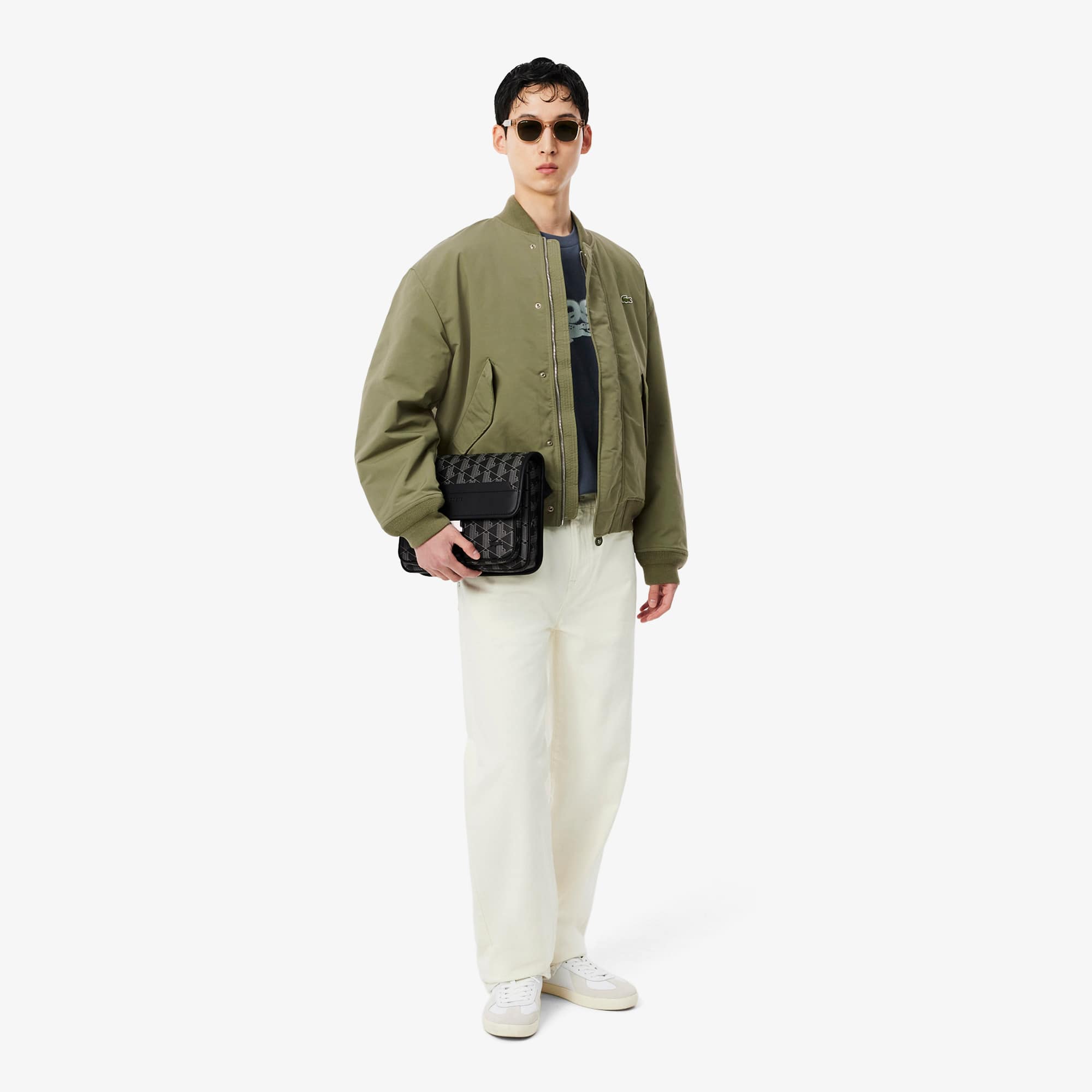 Large The Blend Flap Close Bag - Bags - New In 2026 | Lacoste