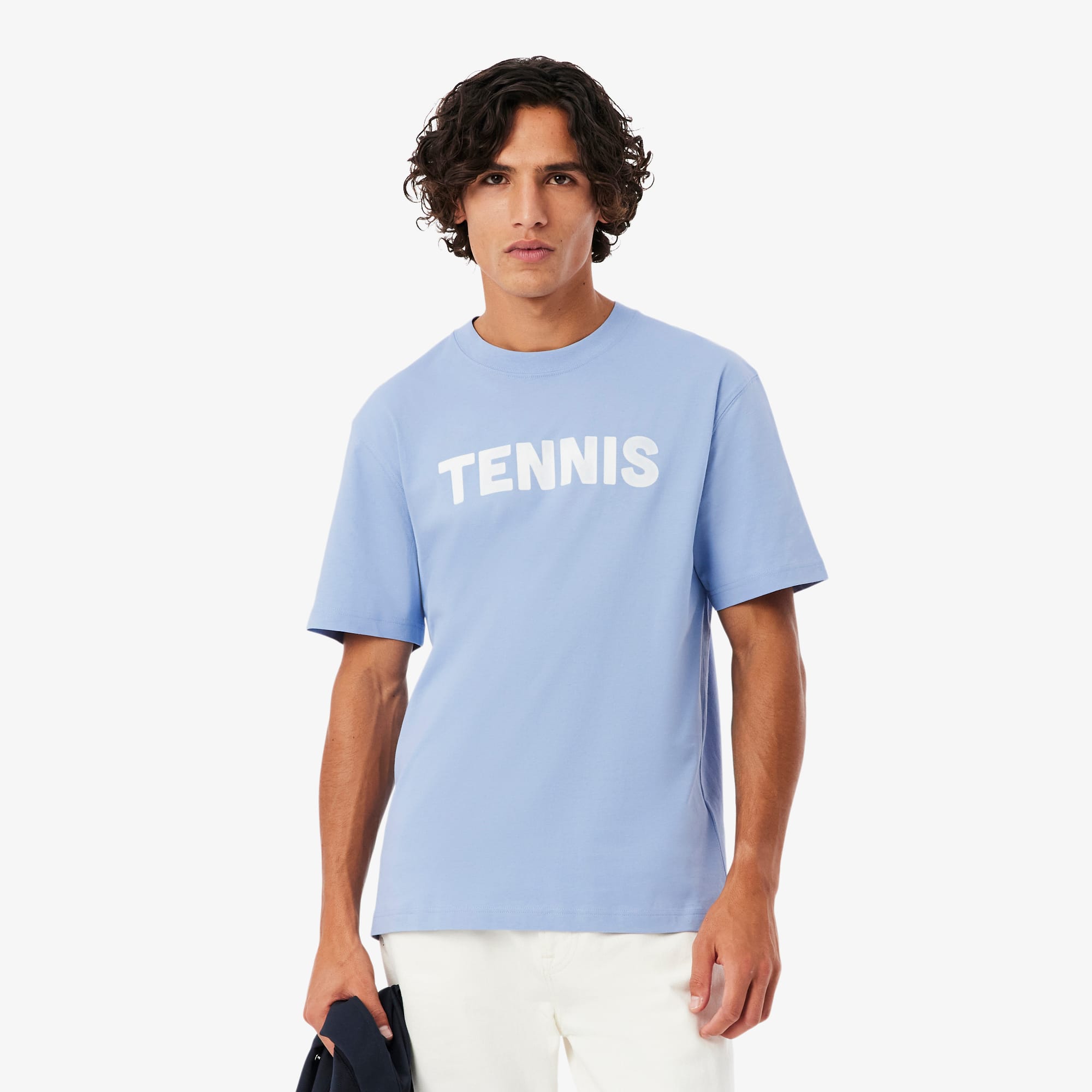 Lacoste Printed Cotton T-Shirt