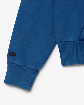 Sudadera con gorro extragrande con efecto lavado