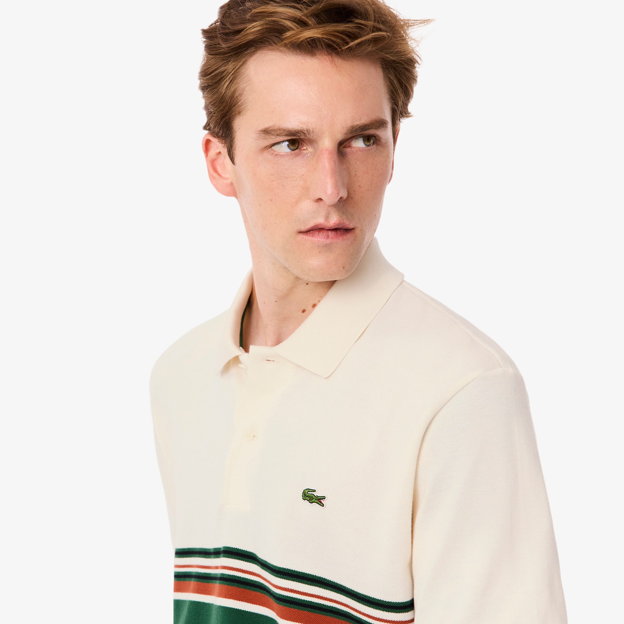 Men's Made In France Classic Fit Striped Polo - Polo Shirts - New